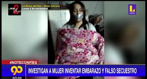 Mujer fingió embarazo y secuestro para pedir 200 mil soles a su pareja