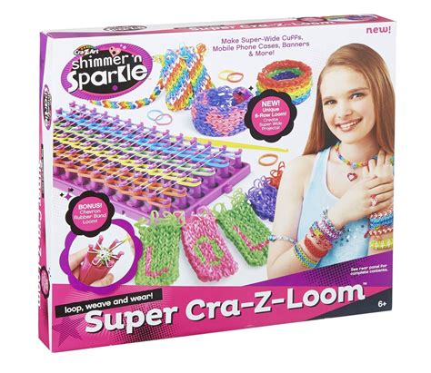 Buy Cra Z Art Shimmer And Sparkle Super Cra Z Loom Online At Desertcartuae