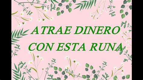 RUNA PARA ATRAER DINERO Y ABUNDANCIA DE INMEDIATO YouTube