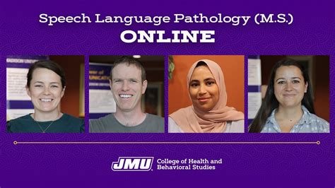 Jmu Speech Language Pathology Ms Program Online Youtube