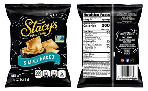 Off Stacys Simply Naked Or Cinnamon Sugar Pita Chips Ounce Bags Pack Of Living