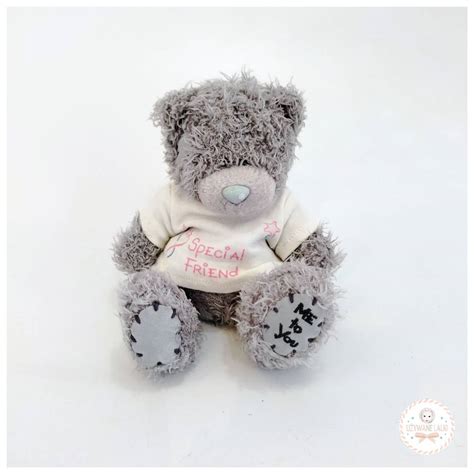 Miś Me To You w bluzeczce - Używane lalki - naprawa lalek i pluszaków