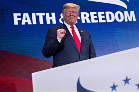 Watch Donald Trump Hails Religious Economic Political Strides At