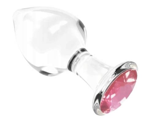 Korek Analny Szklany Sex Plug BDSM r DUŻY L Fisting Gadżety Erotyczne Cena