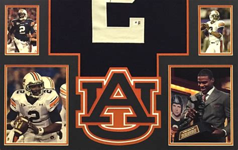 Cam Newton Autographed Framed Auburn Jersey - The Stadium Studio