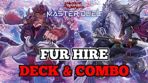 Fur Hire Deck Combo Guide Yu Gi Oh Master Duel YouTube