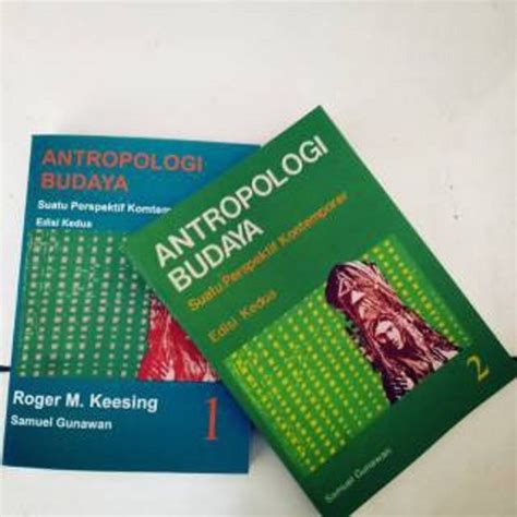 Jual PAKET BUKU ANTROPOLOGI BUDAYA 1 DAN 2 SUATU PERSPEKTIF KONTEMPORER