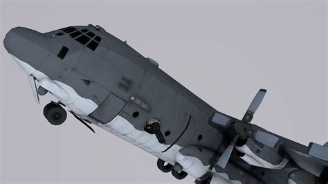 3D plane Lockheed AC-130 Spooky II | CGTrader