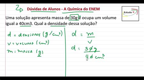 Como Calcular A Densidade Passo A Passo