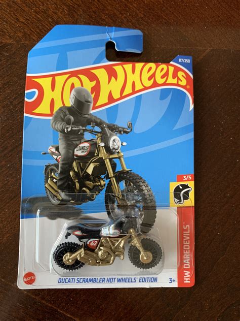 Hot Wheels Ducati Scrambler Hot Wheels Edition Hw Daredevils Hcw M C No Blister