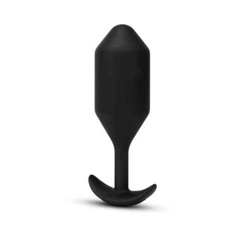 B Vibe Vibrating Snug Plug Xxlarge Black