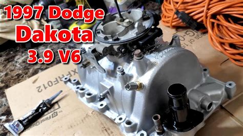 Dodge Dakota V Putting Together Engine Intake Manifold