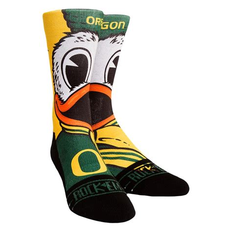 Oregon Ducks Mascot Crew Socks