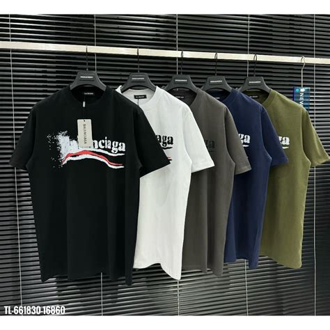 HotÁo thun Balenciaga in chữ thiết kế hot trend Nam nữ New 2024 Shopee Việt Nam