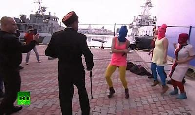 Watch Pussy Riot Members Beaten In Sochi Public Square