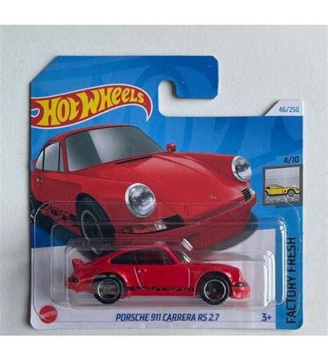 HOT WHEELS TEKLİ ARABALAR PORSCHE 911 CARRERA RS 2 7 KIRMIZI