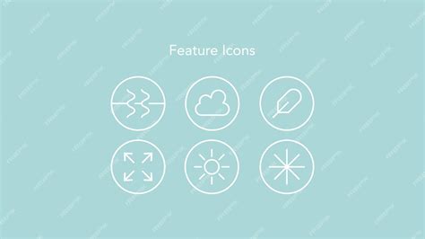 Premium Vector | A set of icons for fabric feature