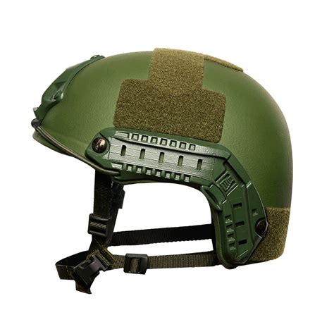 Fast Design Nij Iiia Aramid Pe Military Army Green Bulletproof Helmet