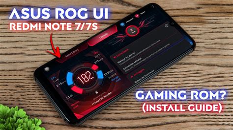 Install Asus Rog Ui Port On Redmi Note S Step By Step Installation