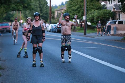 Photos Portland Lets Loose At World Naked Bike Ride News Opb Hot Sex