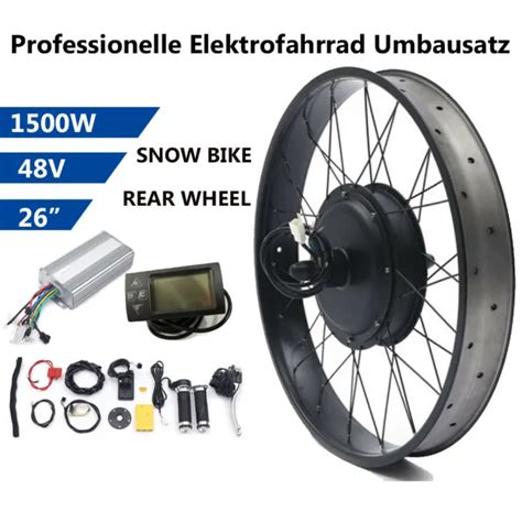 Zoll V W E Bike Umbausatz Elektrofahrrad Ebike Motor Kit