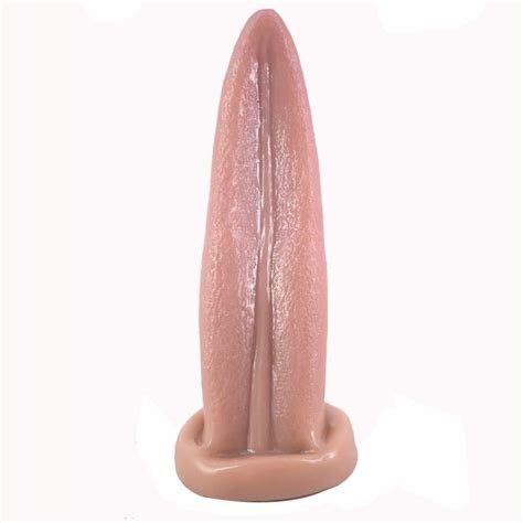 DUŻE DILDO JĘZYK KOBIETY MĘŻCZYŹNI INTYMNE TONGUE 12999073829 Allegro pl