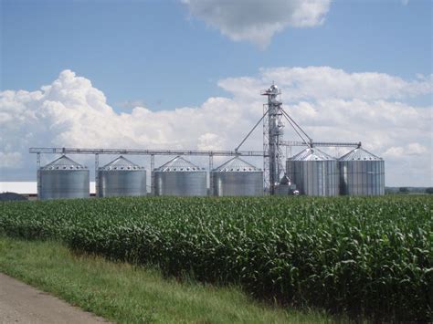 Grain Bins Farm