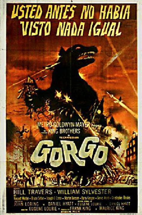 Gorgo Original 1960 Argentine Movie Poster - Posteritati Movie Poster ...