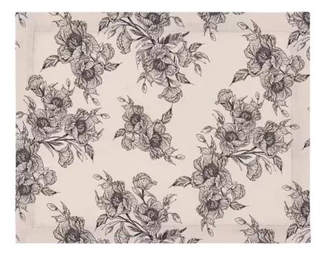 Set Americano Unidades X Cm Copa Cia Algod N Color Nude Estampado Helena