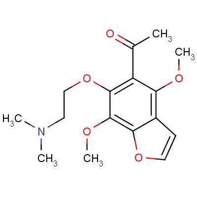 Dimethylamino Ethoxy Dimethoxy Benzofuryl