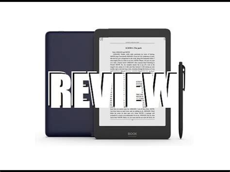 Onyx Boox Nova Pro 2019 Review - YouTube