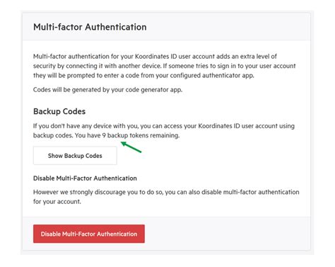 Create Use Multi Factor Authentication Mfa Koordinates Help Support