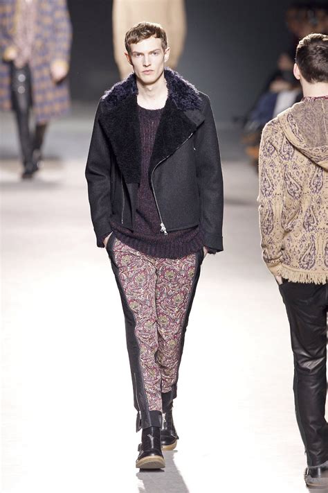 Dries Van Noten Menswear Fashion Show Collection Fall Winter