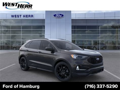 New 2024 Ford Edge St Line 4d Sport Utility In Webster Fhh240214 West Herr Ford Of Webster