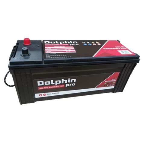 Dolphin PRO Marine Batterie 140Ah 12V