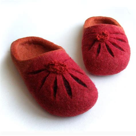 Felt Slippers Etsy