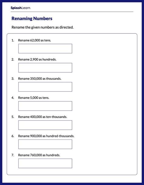 Renaming Numbers Worksheet Place Value Renaming Numbers Tens Ones By Hot Sex Picture