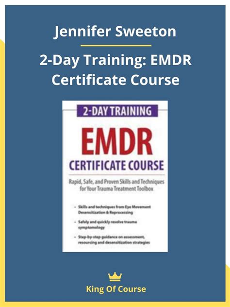 Jennifer Sweeton Day Training Emdr Certificate Course Loadcourse