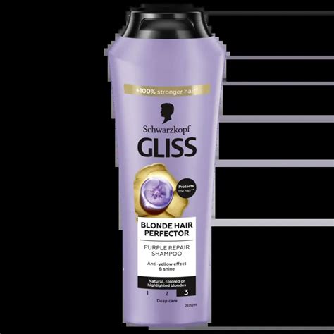 SCHWARZKOPF GLISS Blonde Hair Perfector szampon do włosów blond ml Drogeria Rossmann pl