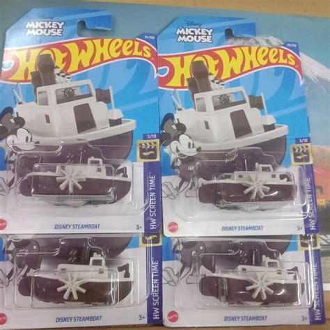 Hot Wheels Disney Steamboat Shopee Malaysia