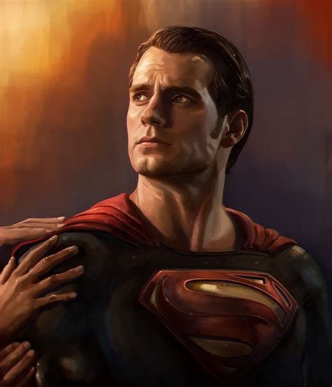 ArtStation - Superman Portrait - Batman vs Superman Fan Art, Ayhan Aydogan