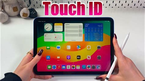 How To Set Up Touch Id On Ipad 10th Gen Unlock With Your Finger Youtube