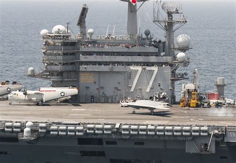 VIDEO: X-47B Makes Carrier Landing - Flight Journal