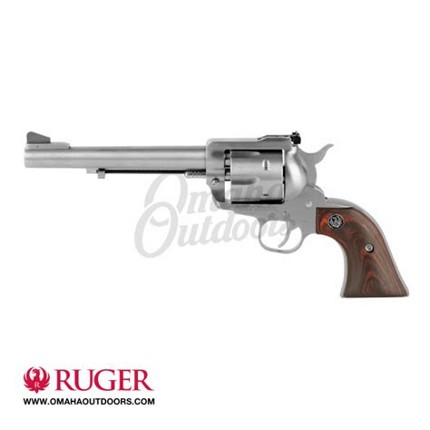 Ruger New Blackhawk Convertible 357 Magnum 9mm 6 5 Inch Stainless Omaha Outdoors