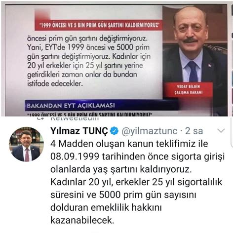 EYT Ümmet Avcı on Twitter RT HannerNarv58903 Siz söylediniz 99