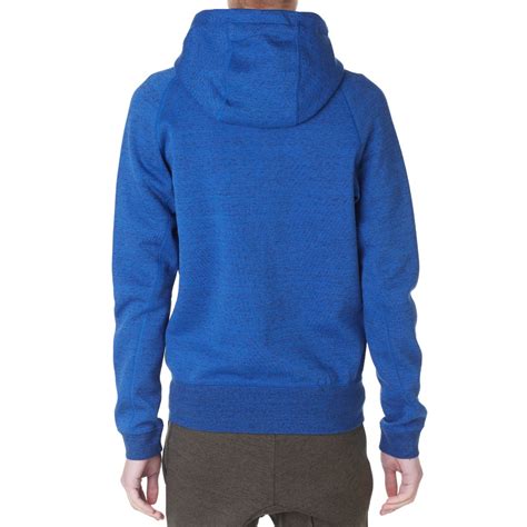 Nike Tech Fleece Aw77 Zip Hoody Game Royal And Black End