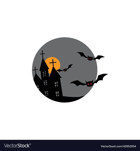 Halloween logo Royalty Free Vector Image - VectorStock