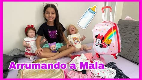 ARRUMANDO A MALA DA MINHA BEBÊ REBORN UMA VIAGEM DIVERTIDA PARA CASA