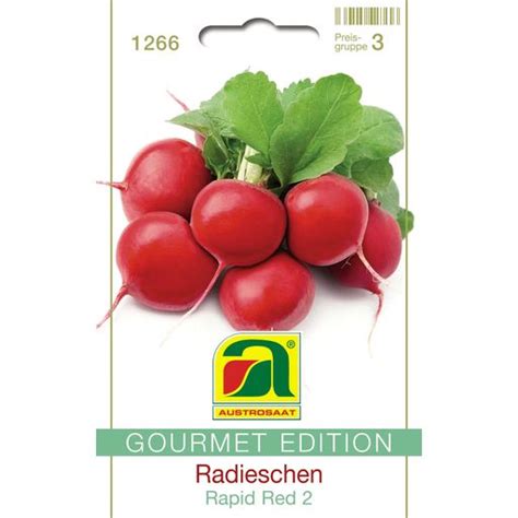 AUSTROSAAT GOURMET EDITION Radis Rapid Red 2 1 Sachet Bloomling