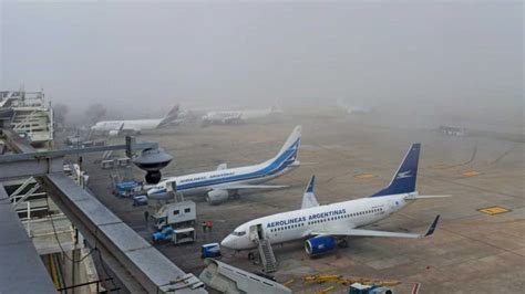 Aeroparque Y Ezeiza Operan Con Pocas Demoras Y Cancelaciones Tras La Niebla